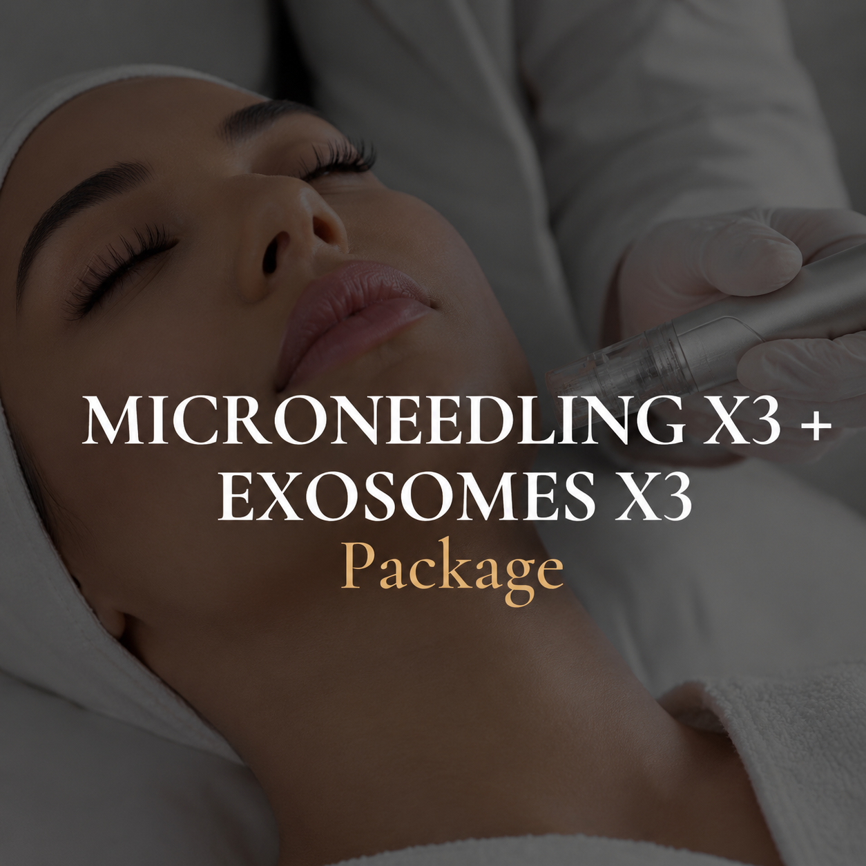 Microneedling (3 Sessions) + Exosomes (3 Sessions) Package