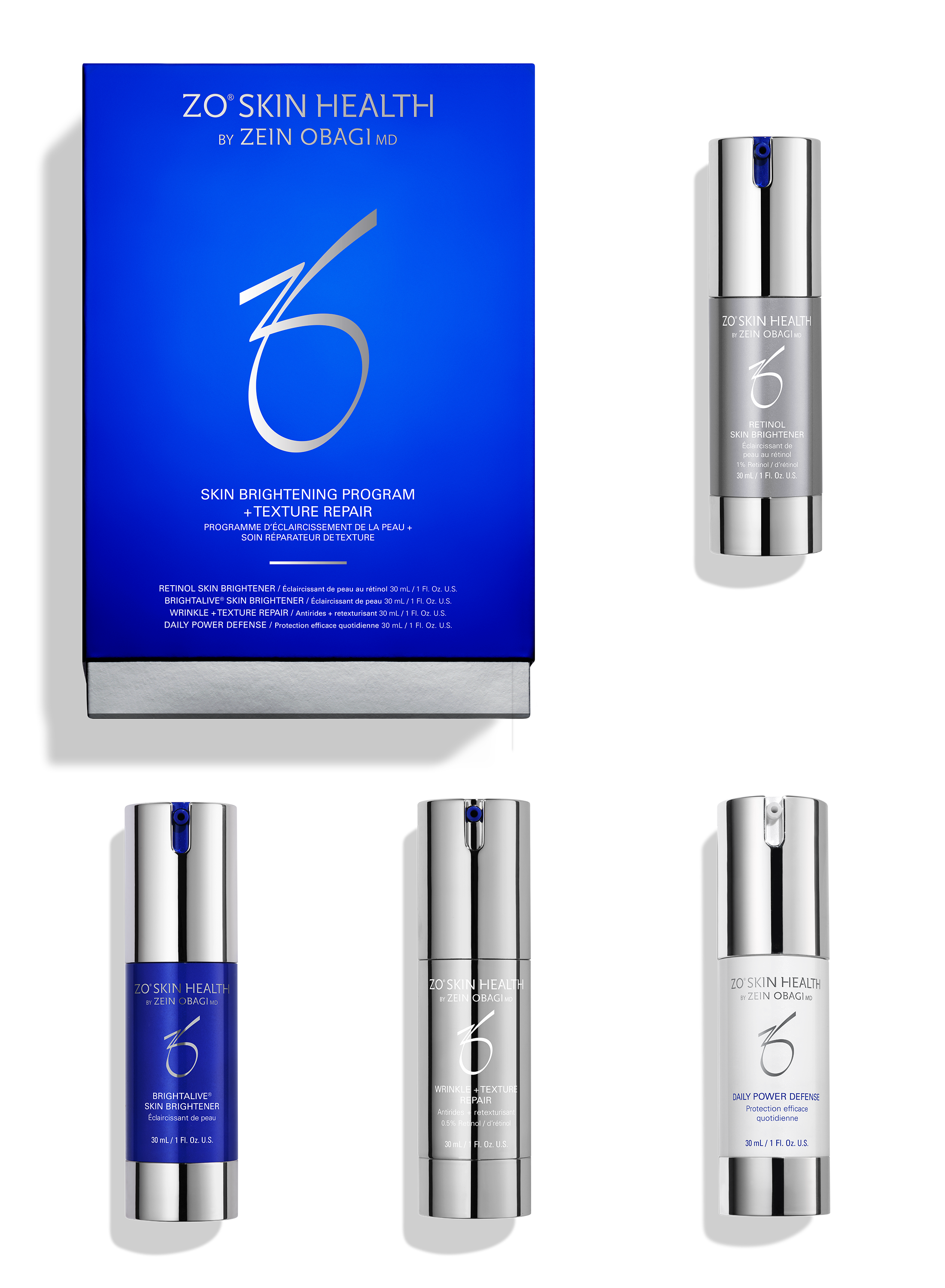 Skin Brightening Program + Texture Repair Kit